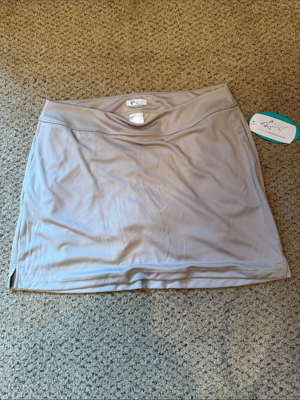 Greg Norman Collection Women's Active Skort - Light Taupe
